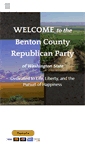 Mobile Screenshot of bentoncountygop.com